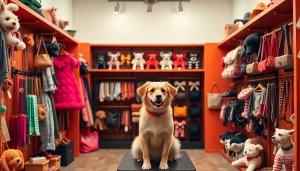 Showcasing trendy pet accessories for dogs that enhance style and comfort.