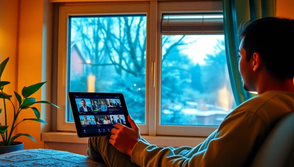 Experience the best of IPTV Suisse by streaming your favorite shows in a cozy setting.