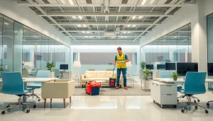 Enhance your workspace with Jacksonville commercial cleaning services ensuring a spotless office environment.