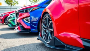 Showcasing impressive byd mods on modified BYD vehicles highlighting custom accessories and vibrant designs.