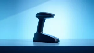 Showcasing the Brand New Faro Focus S150 Laser Scanner For Sale with its detailed design and advanced features in a tech setting.