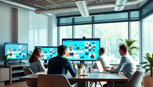 Creating Strony internetowe Podhale with a collaborative design approach in a modern workspace
