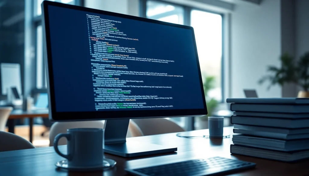 Format your JSON effortlessly with our advanced json formatter tool, showcased on a professional computer screen.