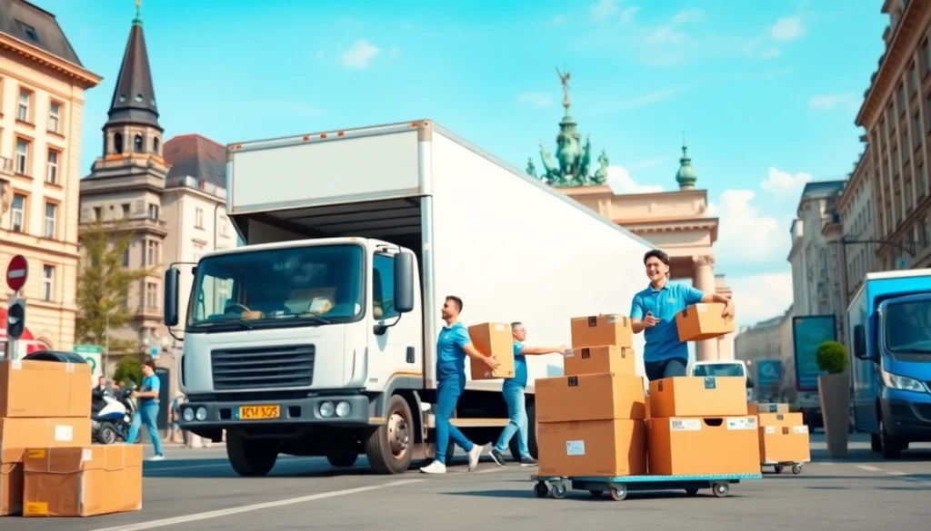 Umzugsfirma Berlin hilft beim stressfreien Umzug mit professionellen Umzugshelfern.