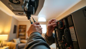 AC repair services provided by a technician in Glendale, AZ, ensuring optimal cooling solutions.