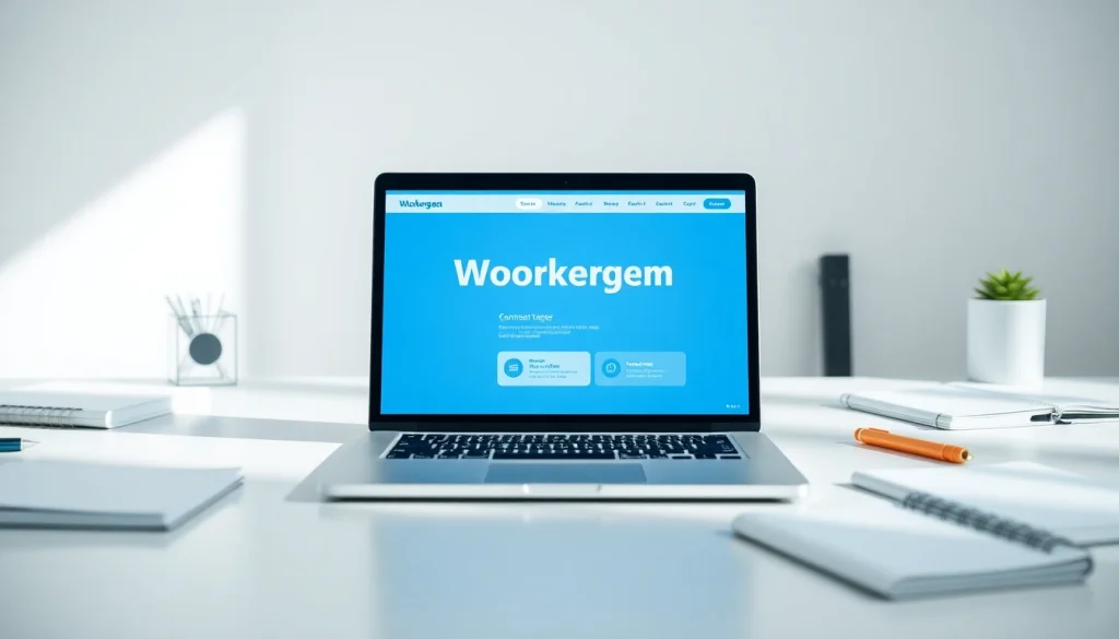 Capture results using Workergen Autoblog AI with a clean digital workspace setup.