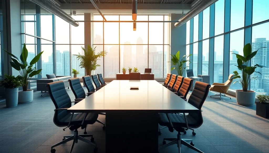 Discover modern office space for rent in Bangalore with spacious design and city views.
