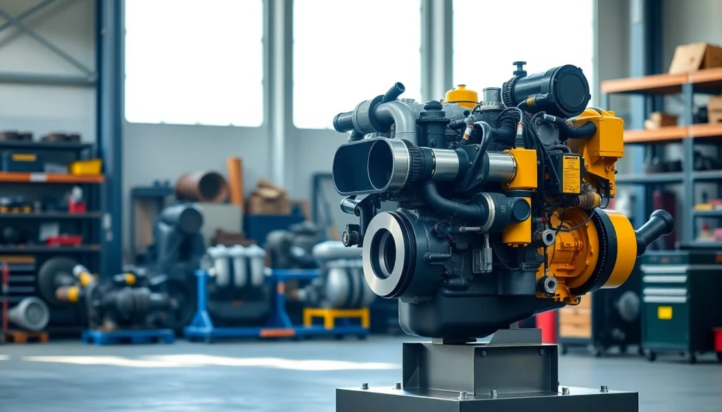 Find reliable used Cummins engine for sale in a professional warehouse setting.
