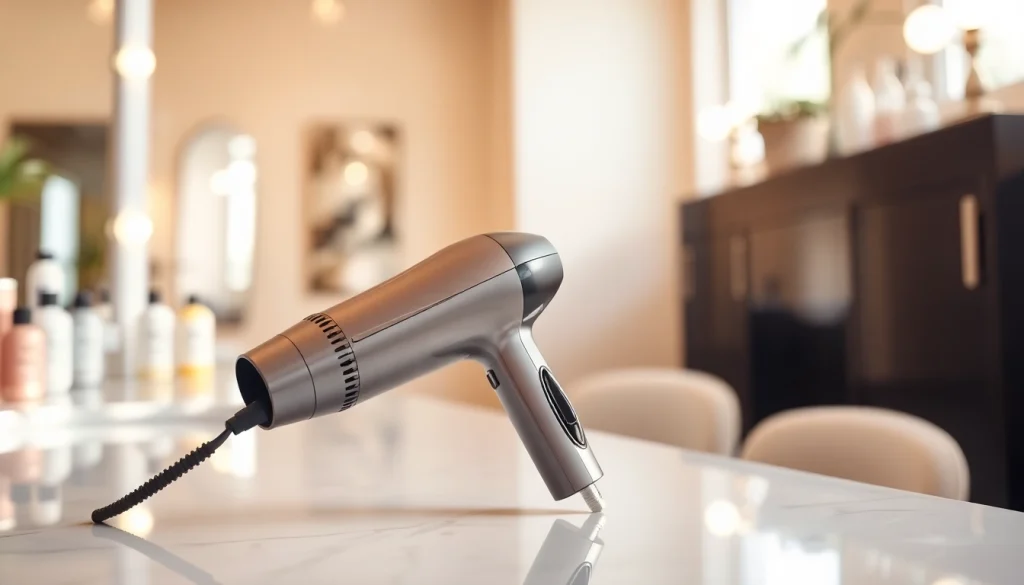 Discover the best hair dryer for thin hair with a sleek design and powerful features.