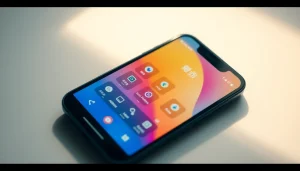 Explore the features of the 美洽下载 app on a smartphone screen.