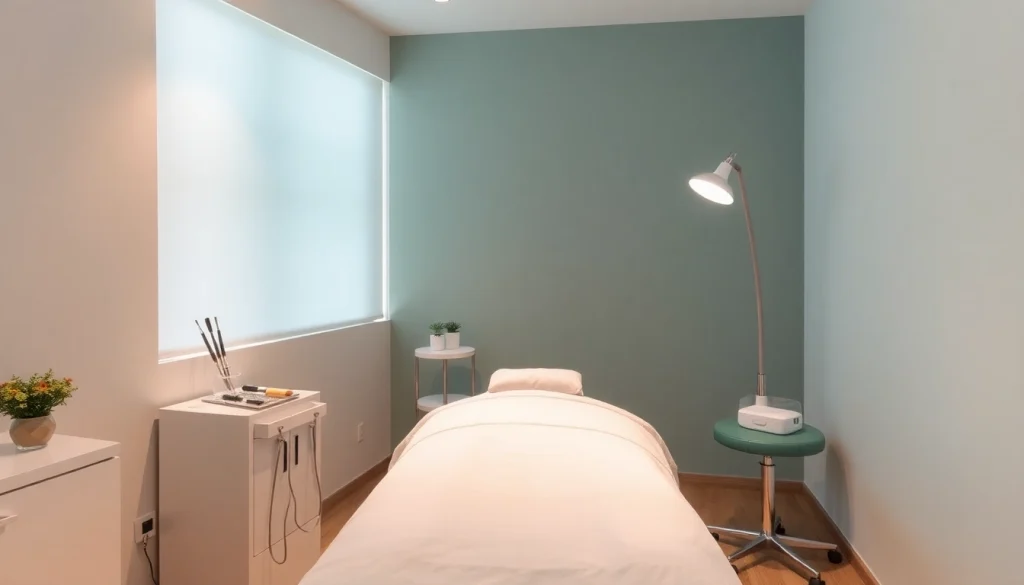 Experience Fadenlifting Zürich in a tranquil treatment room with expert care and modern tools