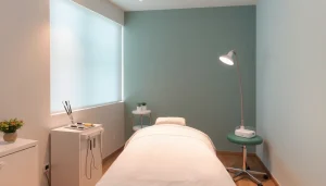 Experience Fadenlifting Zürich in a tranquil treatment room with expert care and modern tools