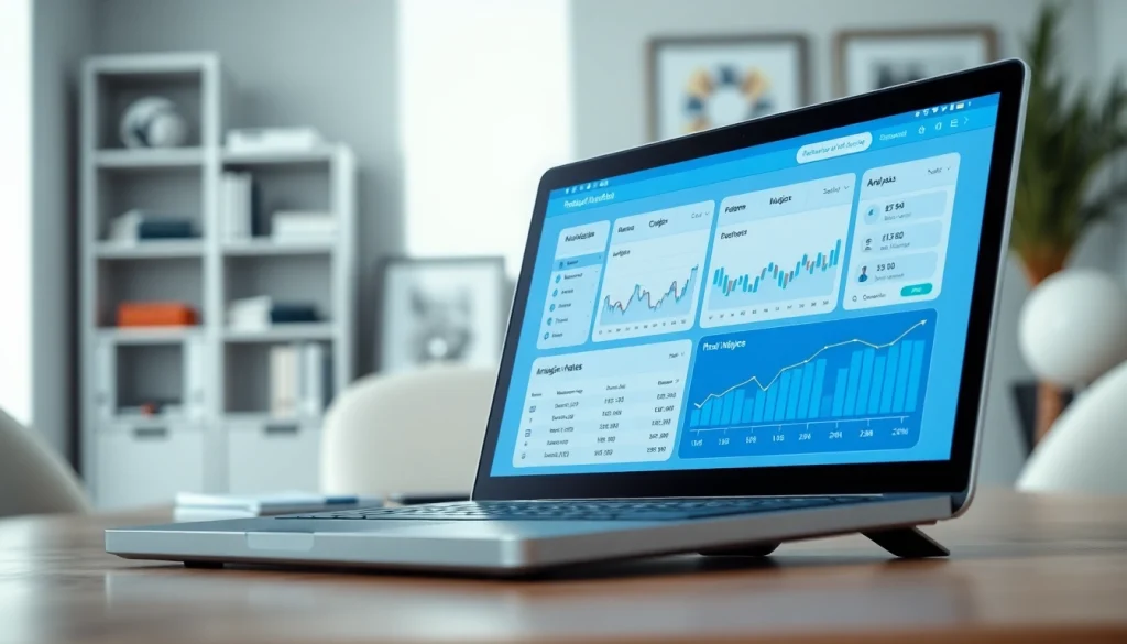Analyze content with a professional ai checker interface on a sleek device.