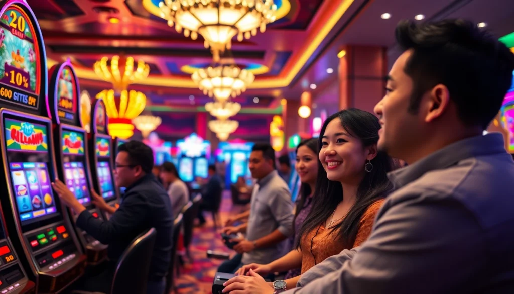 Permainan slot gacor menarik di situs slot terpercaya dengan pemain antusias di kasino.