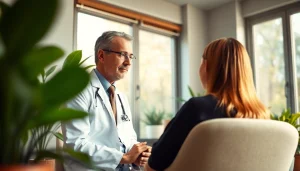 Consultation with best psychiatrist in dubai in a calming office environment, fostering a sense of comfort.