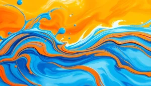 Explore vibrant Abstract Paintings featuring swirling colors and dynamic brush strokes.