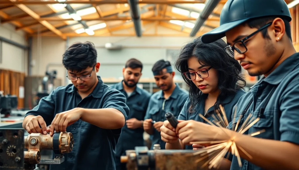 Students training in trade schools in Hawaii to build hands-on skills for successful careers.