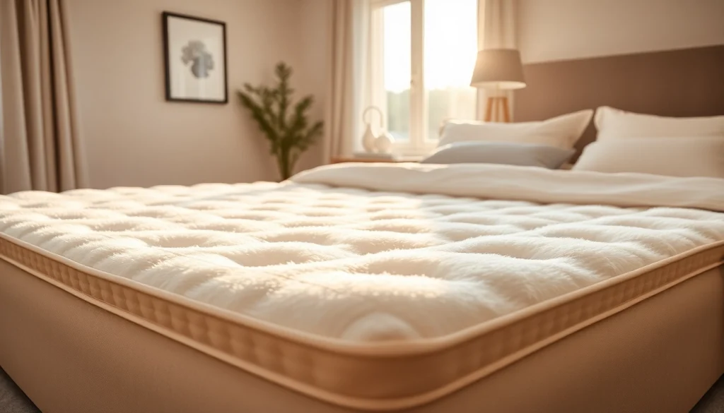 Highlighting the best mattress topper in a cozy and inviting bedroom setup.