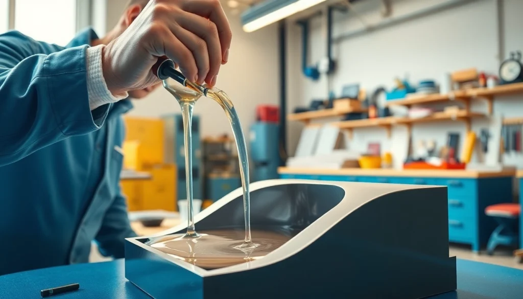Applying infusion resins in a modern composite manufacturing environment.