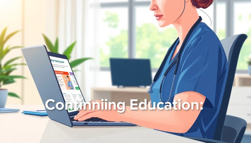 Enhance your Nursing Continuing Education journey with professional online courses and resources.