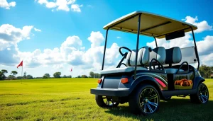 Enhance your golf cart accessories with stylish add-ons for a personalized look.