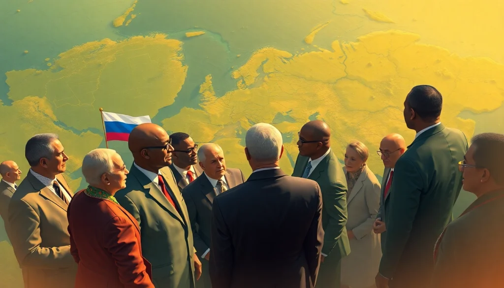 Highlighting Russian influence in Africa, leaders engage in collaboration.