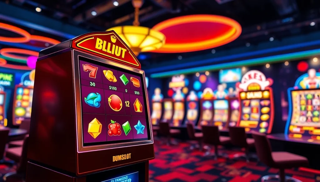 Menangkan hadiah besar di mesin slot Dumdum4D yang memikat dengan suasana kasino virtual.