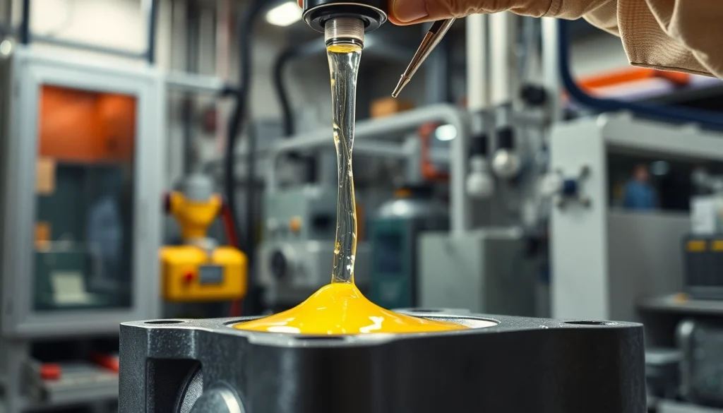 Apply infusion resins smoothly in a modern composite manufacturing setup.