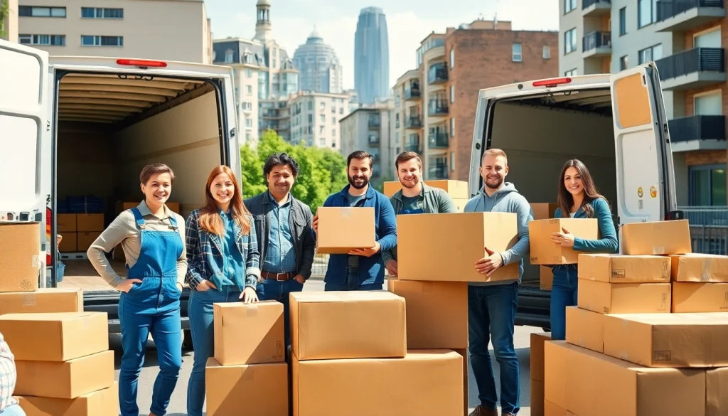 Move efficiently with East London Removals and Storage, showcasing a professional moving team in action.