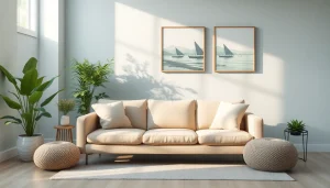 Facilitate healing trauma through a peaceful therapy room with serene colors and inviting ambiance.