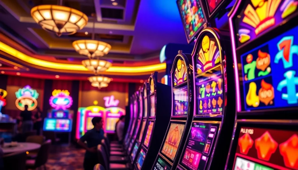 Menangkan besar di posjp33 slot dengan mesin slot berwarna cerah.