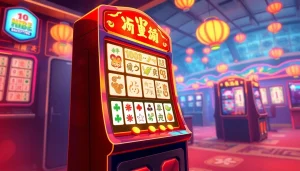 Play a thrilling MAHJONG SLOT game with vibrant graphics and exciting features.