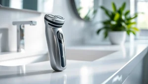 Electric Shaver for Sensitive Skin emphasizing precision design and effectiveness for gentle grooming.