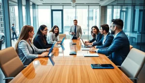 Engage with the business community through https://inbusinessphx.com showcasing diverse professionals collaborating.