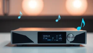 Engaging visual of a digital audio player from https://hardwareplayer.com showcasing its sleek design and functionality.