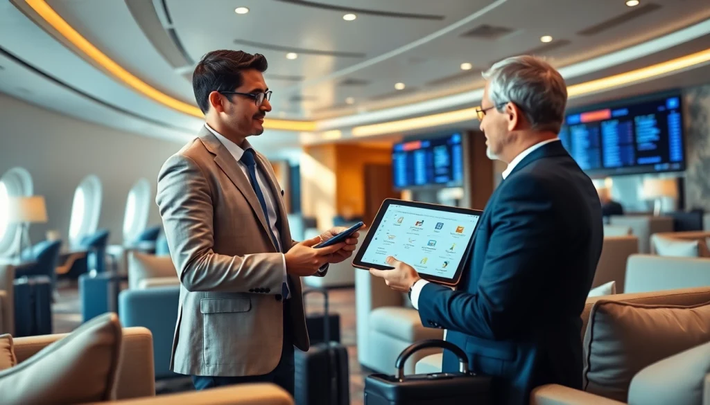 Experience exceptional service with our private aviation concierge in a luxurious lounge.