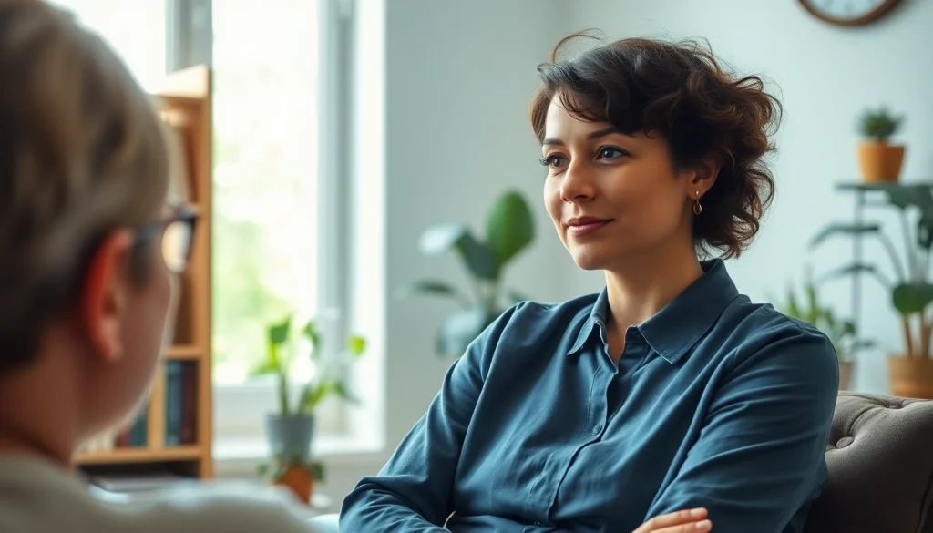 Understanding depression in a therapeutic setting with a compassionate therapist.