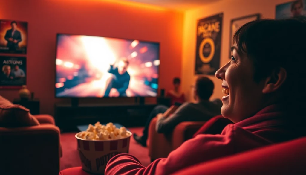 ดูหนังออนไลน์ฟรี24ชั่วโมง ในห้องนั่งเล่นอบอุ่นพร้อมหน้าจอใหญ่และบรรยากาศที่น่าตื่นเต้น