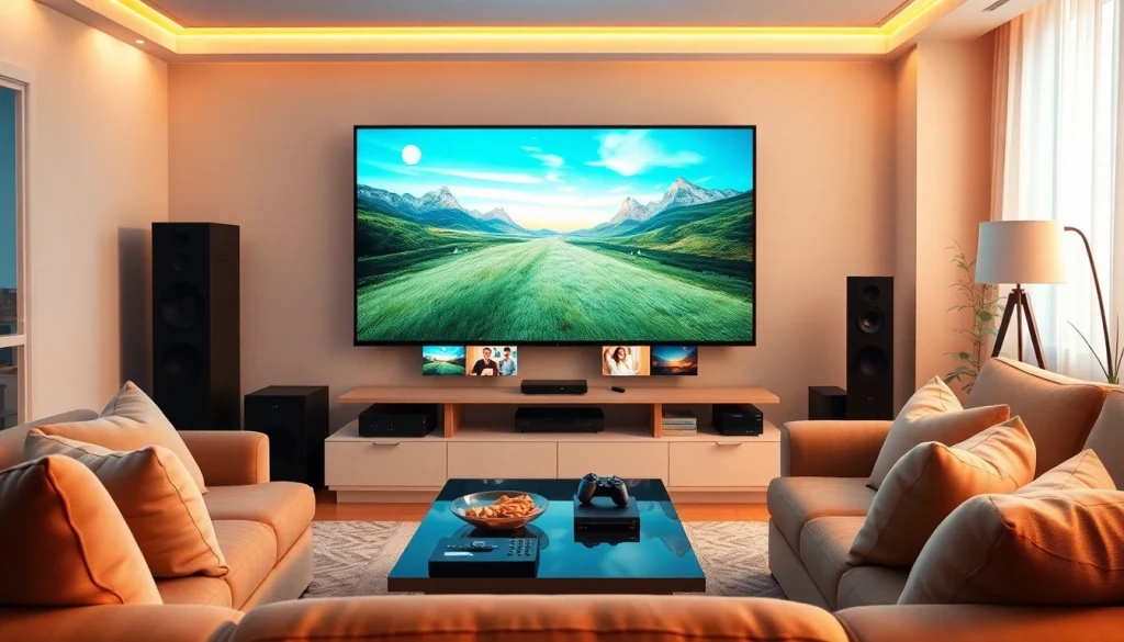 Disfruta Comprar Listas IPTV con un moderno setup de streaming en casa.