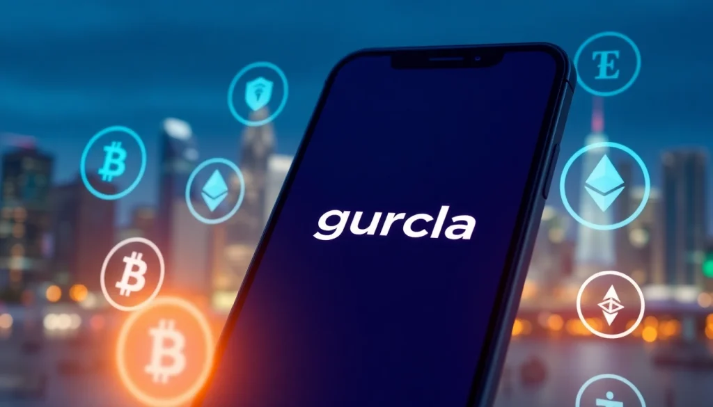 Engaging illustration of guarda wallet interface, highlighting its cryptocurrency features and secure design.