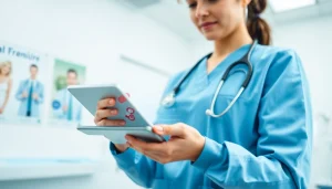 Streamline prescriptions with the best eprescribing software showcased on a healthcare provider's tablet.