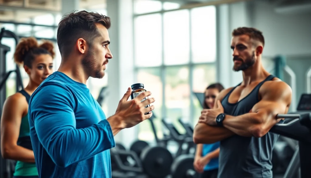 Engaging discussion on whether fat burning supplements are safe in a dynamic gym environment.